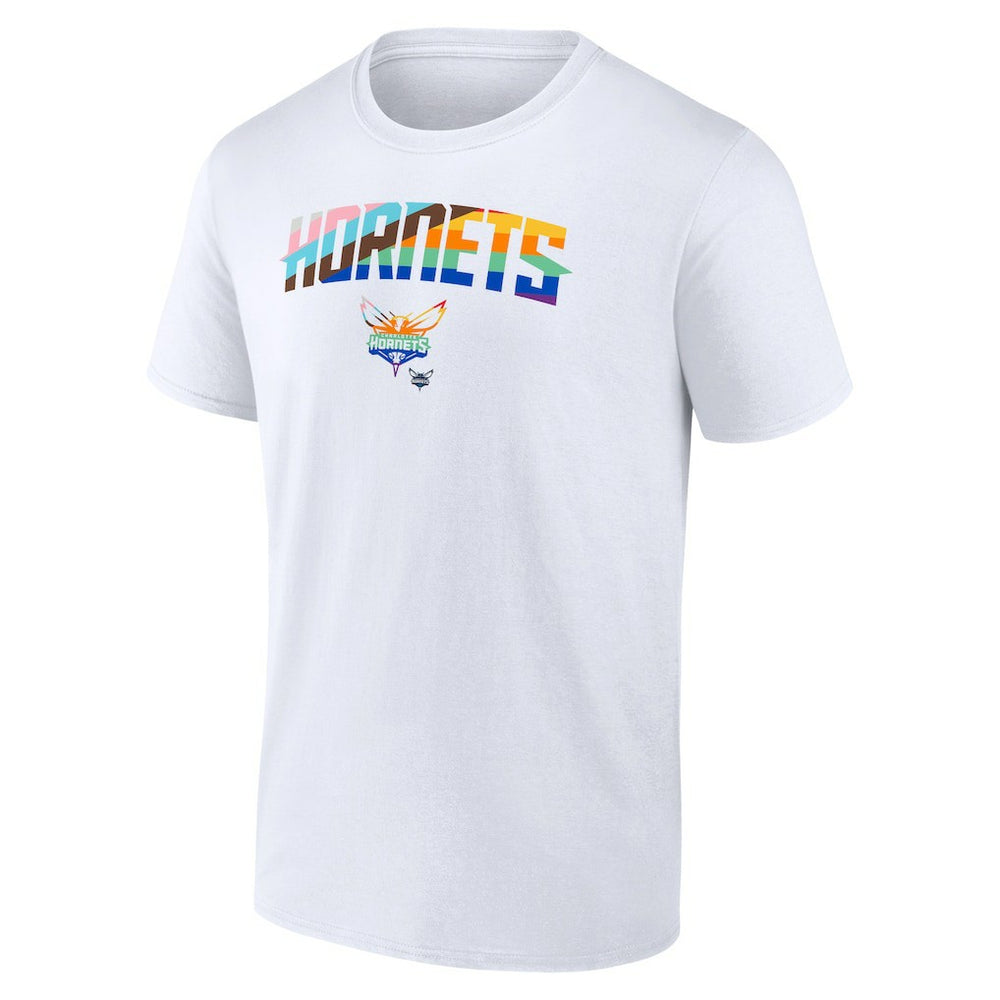 Charlotte Hornets Pride T-Shirt White
