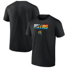 Dallas Mavericks Pride T-Shirt Black