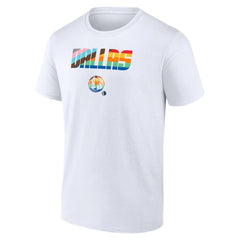 Dallas Mavericks Pride T-Shirt White