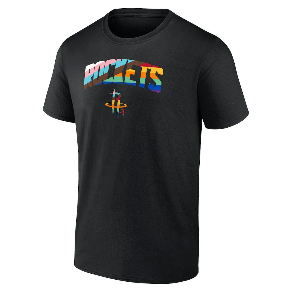 Houston Rockets Pride T-Shirt Black