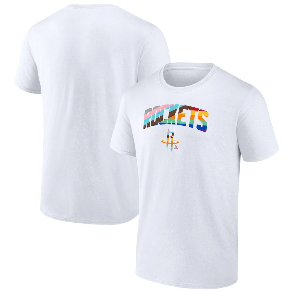 Houston Rockets Pride T-Shirt White