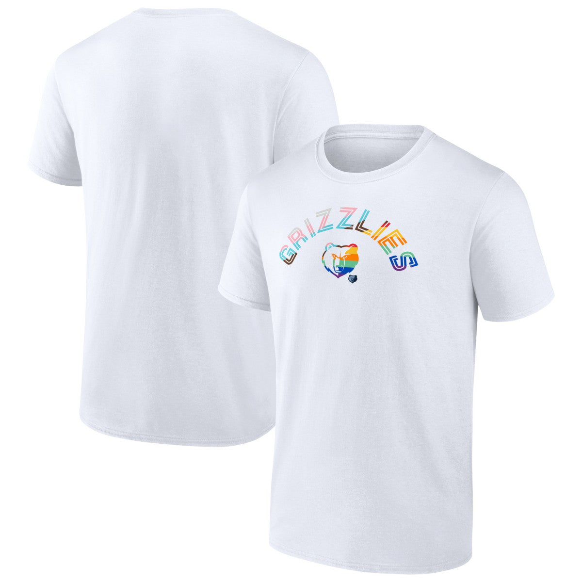 Memphis Grizzlies Pride T-Shirt White