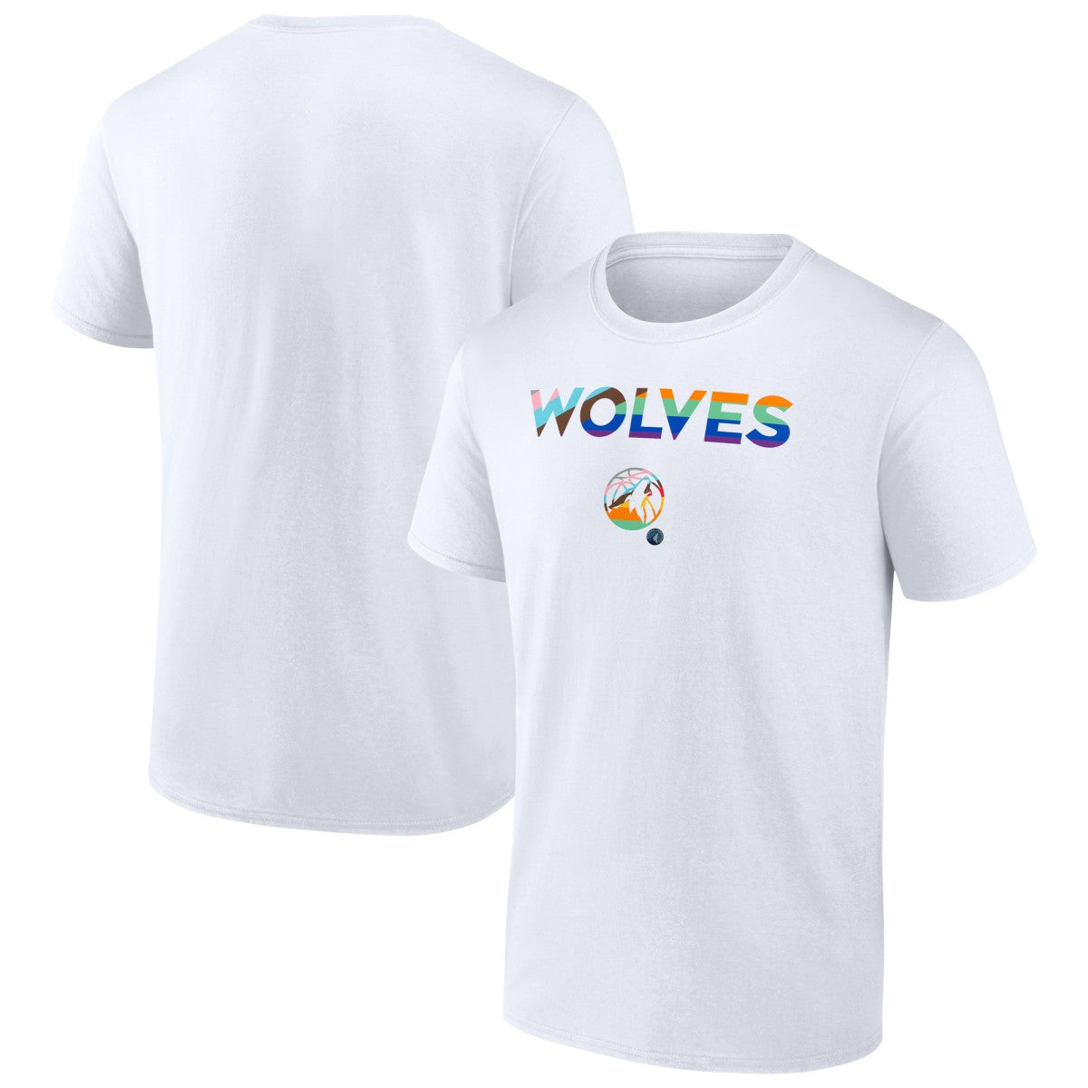 Minnesota Timberwolves Pride T-Shirt White
