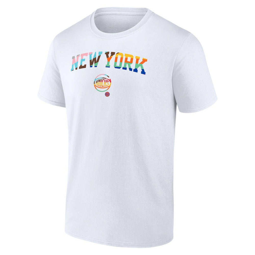 New York Knicks Pride T-Shirt White