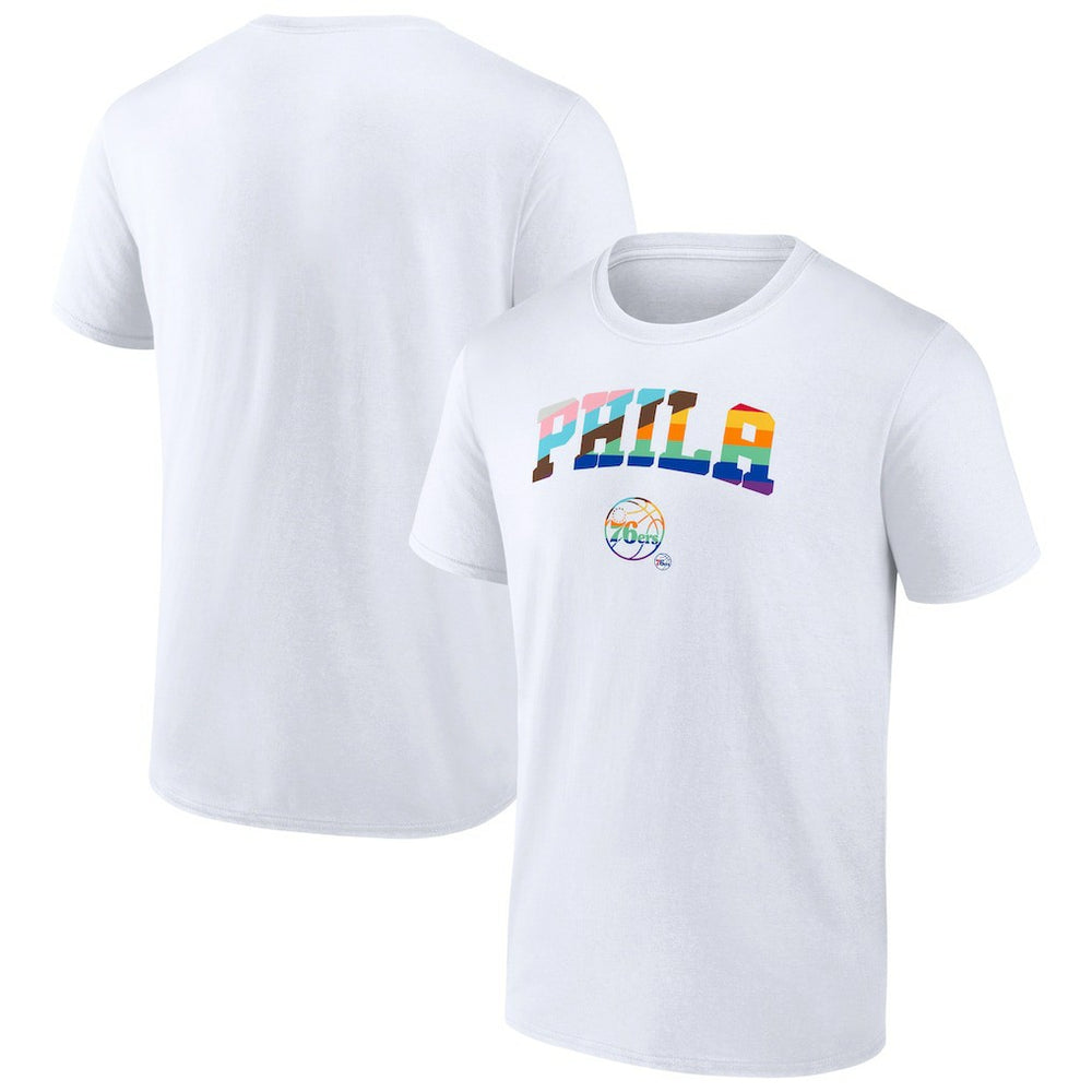 Philadelphia 76ers Pride T-Shirt White