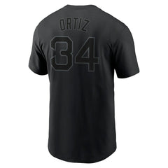 David Ortiz Boston Red Sox Nike Name & Number T-Shirt Discount