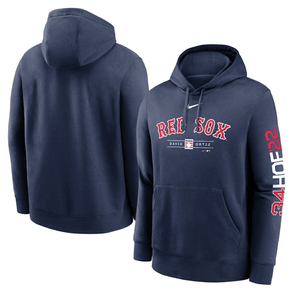 David Ortiz Boston Red Sox Nike 2022 Hall of Fame Inductee Pullover Hoodie for sale