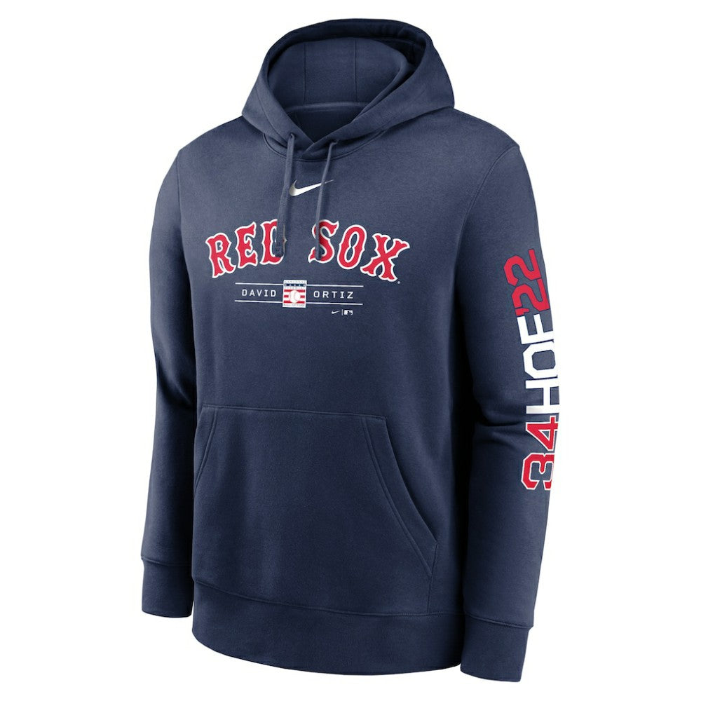 David Ortiz Boston Red Sox Nike 2022 Hall of Fame Inductee Pullover Hoodie for sale