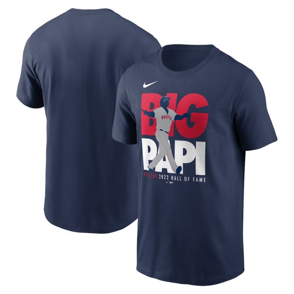 David Ortiz Boston Red Sox Nike 2022 Hall of Fame Essential T-Shirt Outlet