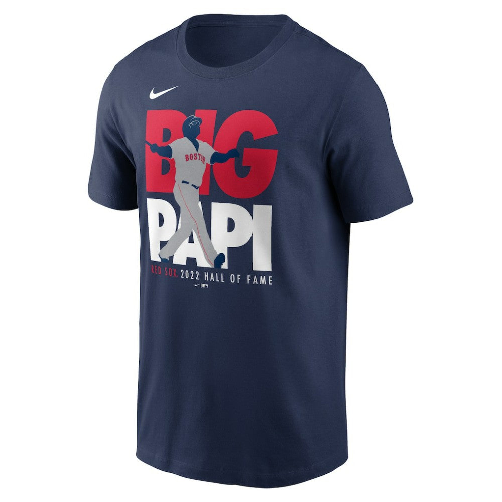 David Ortiz Boston Red Sox Nike 2022 Hall of Fame Essential T-Shirt Outlet