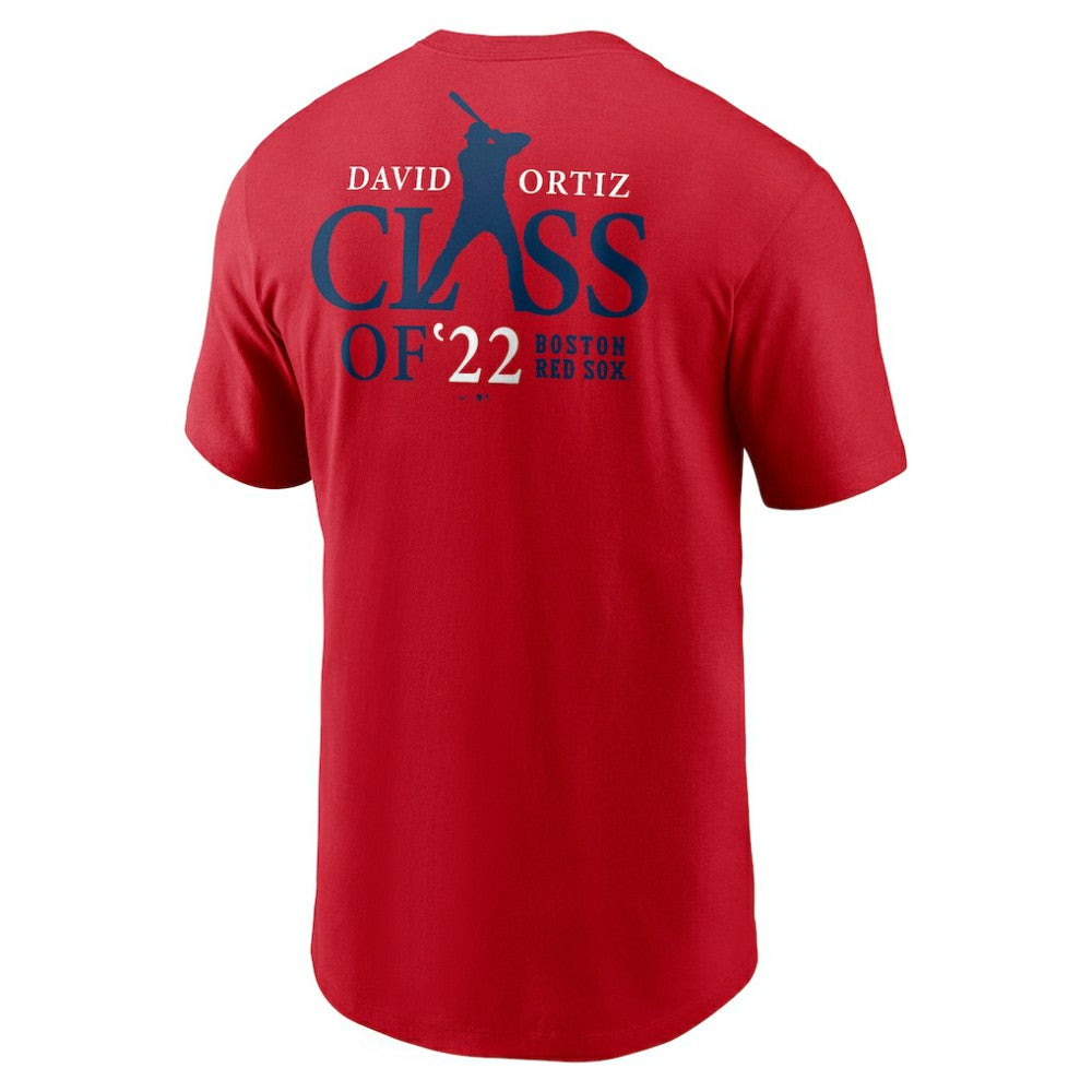 David Ortiz Boston Red Sox Nike 2022 Hall of Fame Essential T-Shirt Near Me