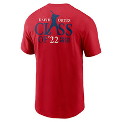 David Ortiz Boston Red Sox Nike 2022 Hall of Fame Essential T-Shirt Near Me