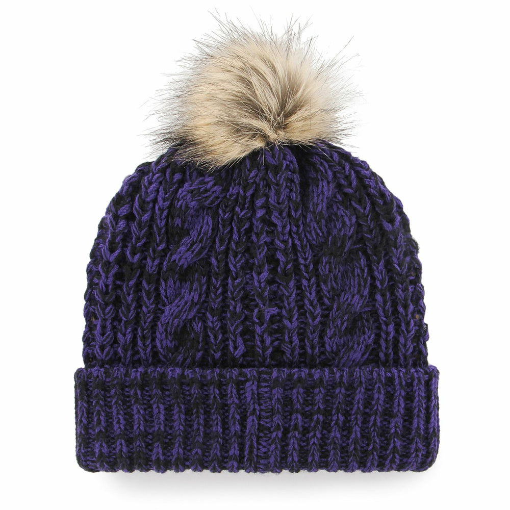 47 brand Sacramento Kings '47 Women's Meeko Cuffed Knit Hat with Pom Purple