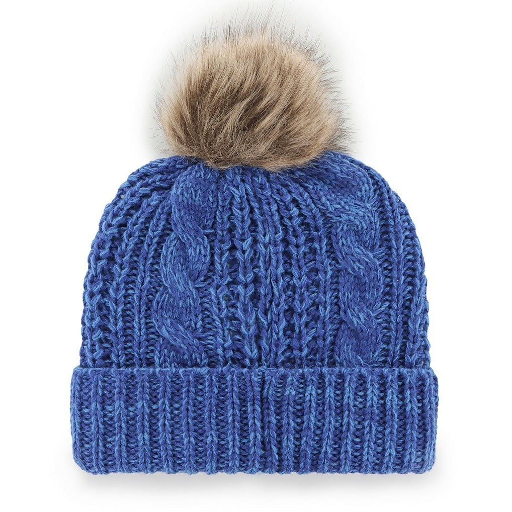 47 brand Detroit Pistons '47 Women's Meeko Cuffed Knit Hat with Pom Royal