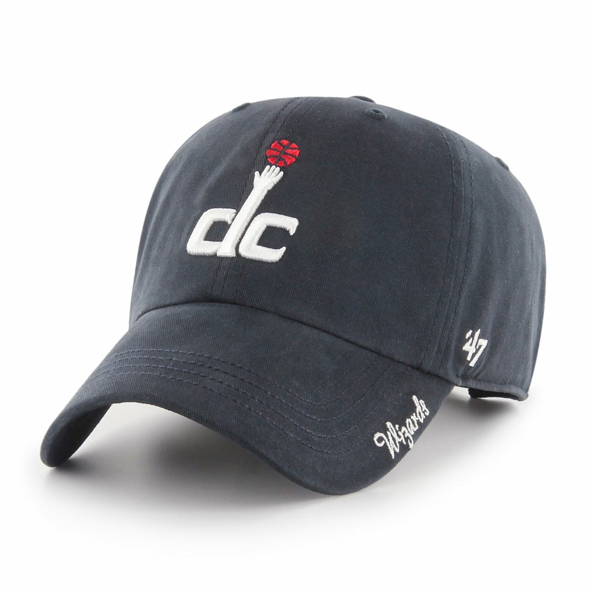 47 brand Washington Wizards '47 Women's Miata Clean Up Logo Adjustable Hat Navy