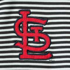 St. Louis Cardinals Tommy Bahama Women's Aubrey Stripe Block IslandZone Half-Zip Jacket Sale
