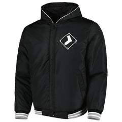 Chicago White Sox JH Design Reversible Fleece Full-Snap Hoodie Jacket Online