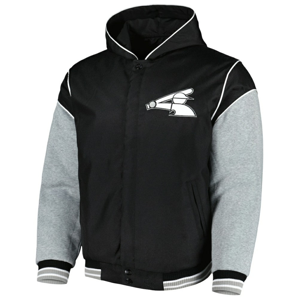 Chicago White Sox JH Design Reversible Fleece Full-Snap Hoodie Jacket Online