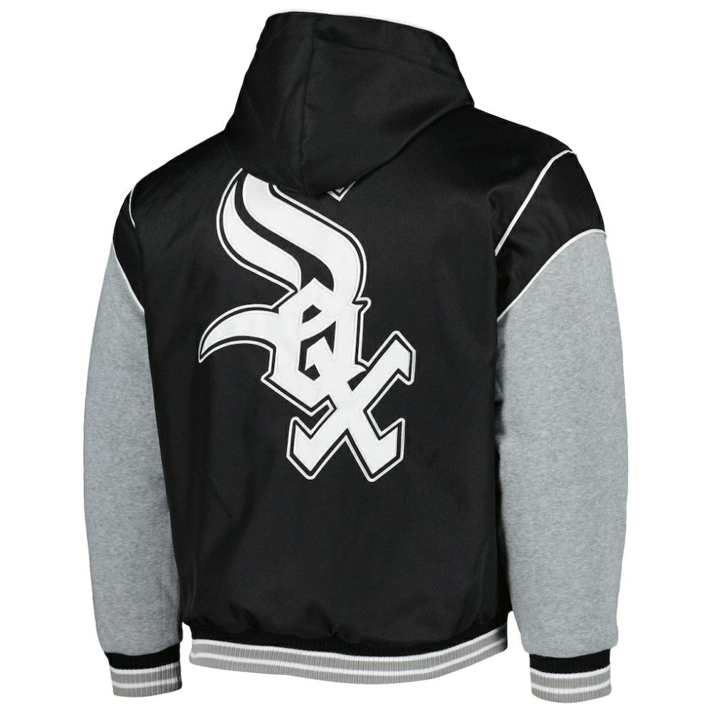 Chicago White Sox JH Design Reversible Fleece Full-Snap Hoodie Jacket Online