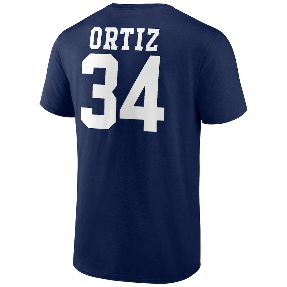 David Ortiz Boston Red Sox Fanatics Logo Graphic T-Shirt Discount