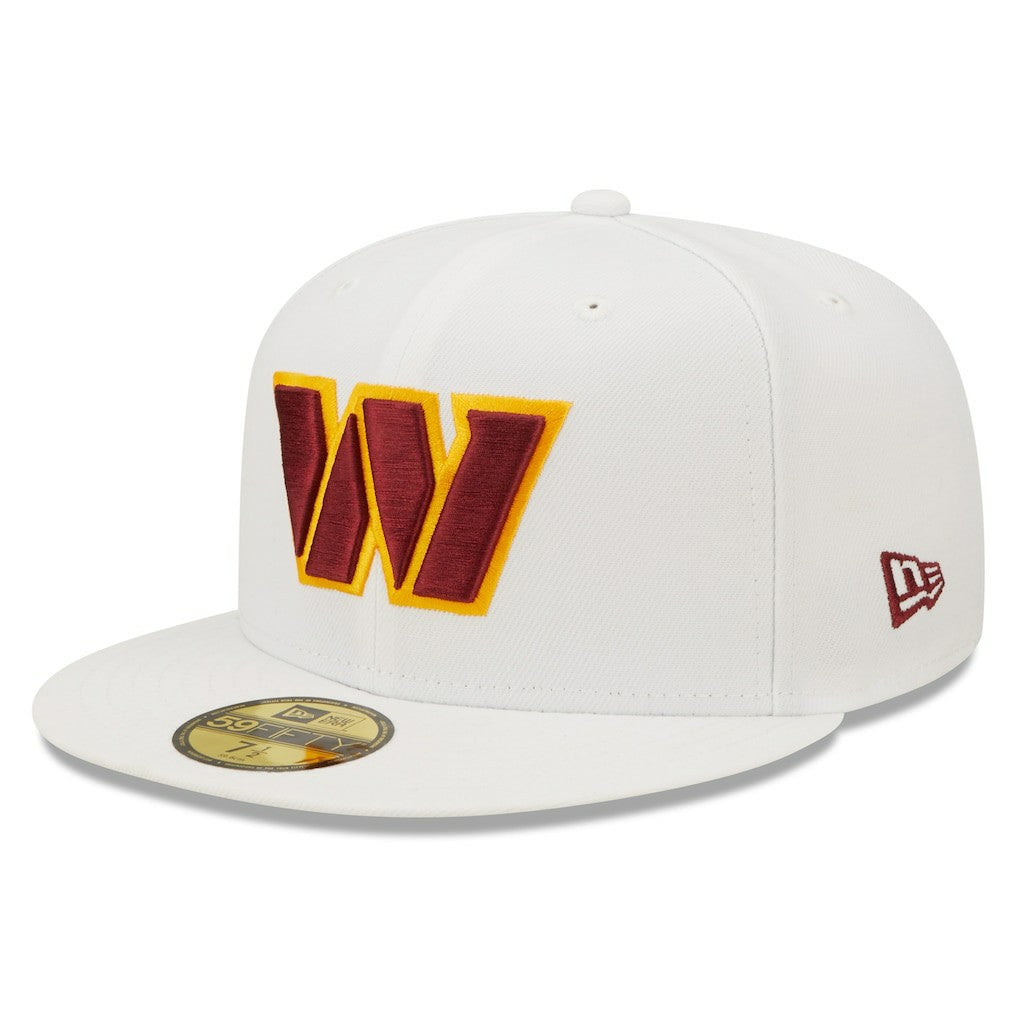 Washington Commanders New Era Omaha 59FIFTY Fitted Hat - White - NFL