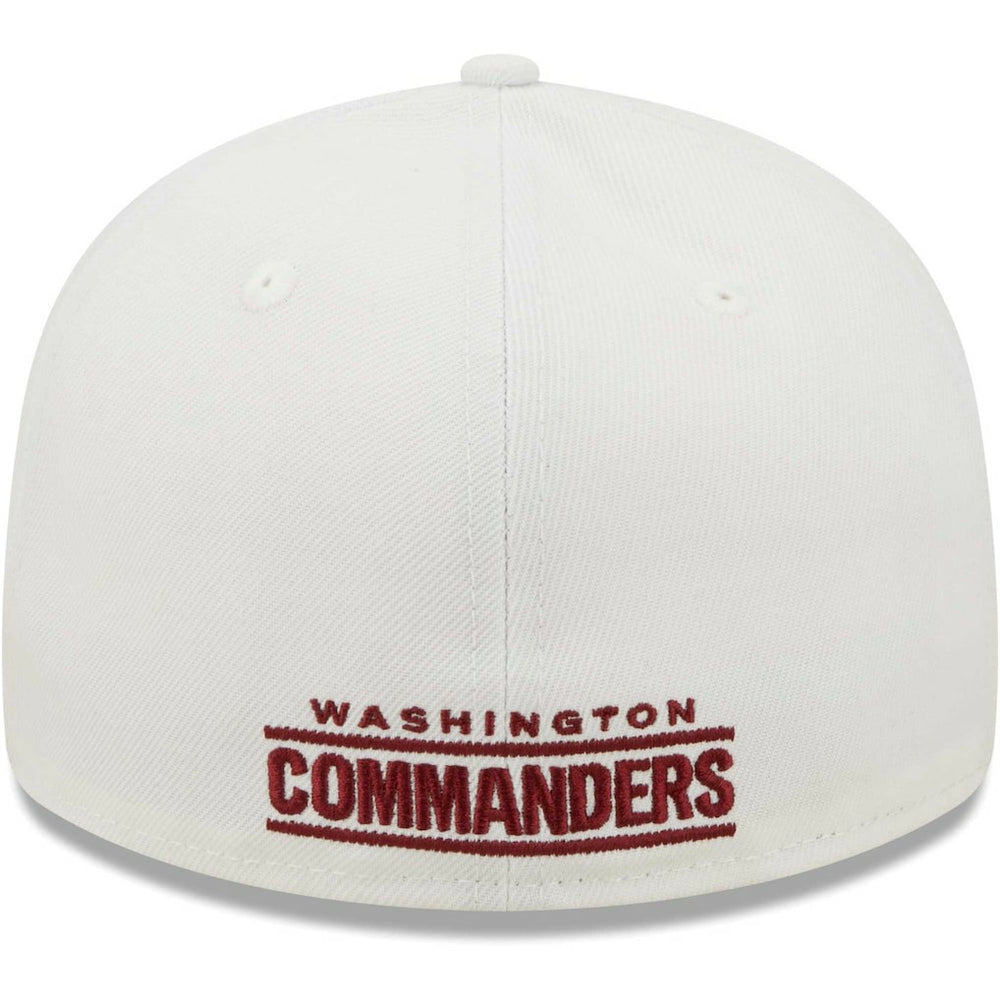 Washington Commanders New Era Omaha Low Profile 59FIFTY Fitted Hat - White - NFL