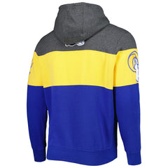 Los Angeles Rams Starter Extreme Pullover Hoodie - Heather Charcoal/Royal - NFL