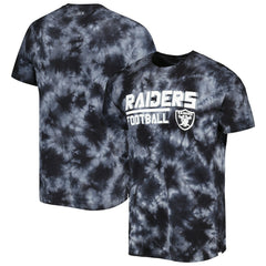 Las Vegas Raiders MSX by Michael Strahan Recovery Tie-Dye T-Shirt - Black - NFL