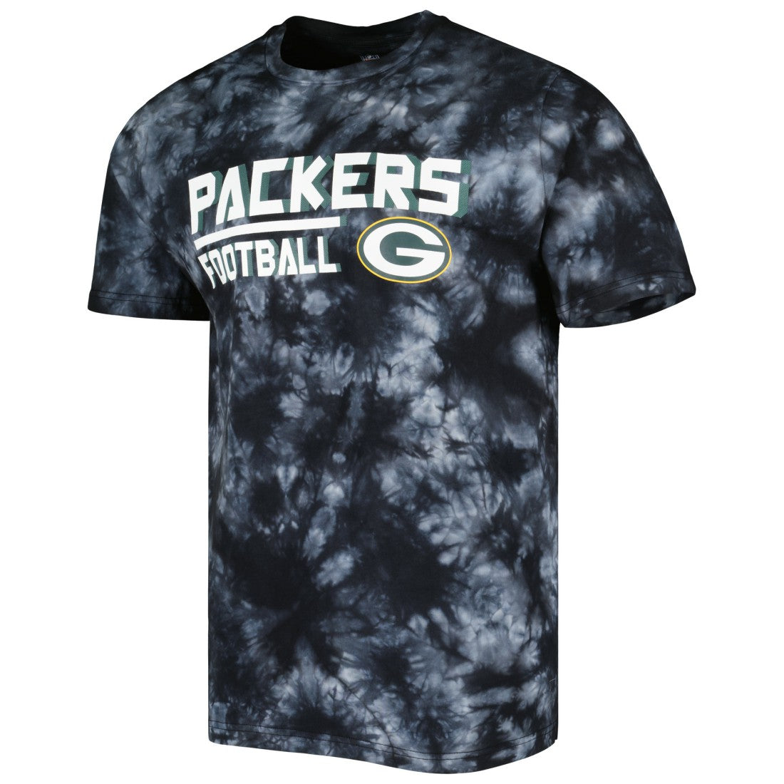 Green Bay Packers MSX by Michael Strahan Recovery Tie-Dye T-Shirt - Black - NFL