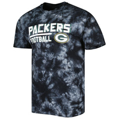Green Bay Packers MSX by Michael Strahan Recovery Tie-Dye T-Shirt - Black - NFL