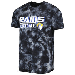 Los Angeles Rams MSX by Michael Strahan Recovery Tie-Dye T-Shirt - Black - NFL
