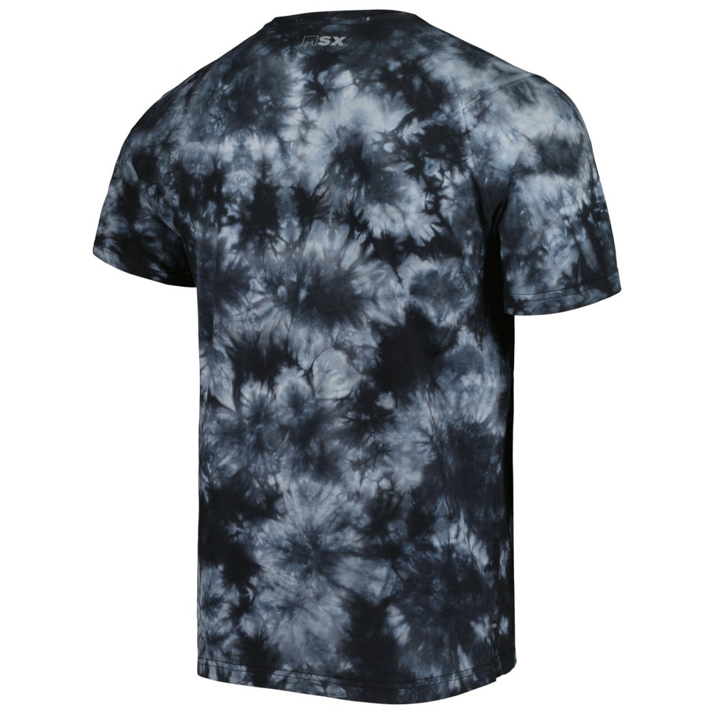 Tennessee Titans MSX by Michael Strahan Recovery Tie-Dye T-Shirt - Black - NFL