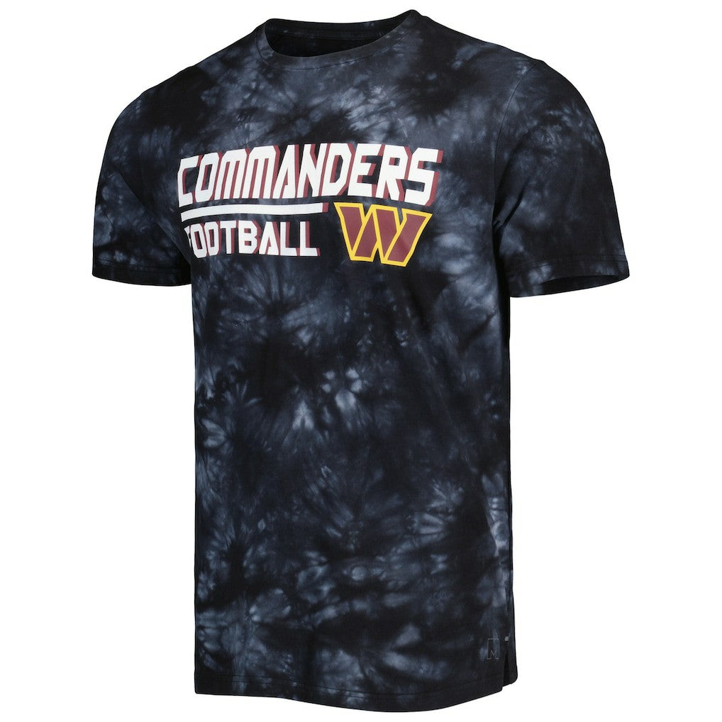 Washington Commanders MSX by Michael Strahan Recovery Tie-Dye T-Shirt - Black - NFL
