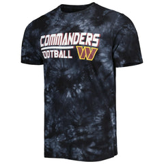 Washington Commanders MSX by Michael Strahan Recovery Tie-Dye T-Shirt - Black - NFL