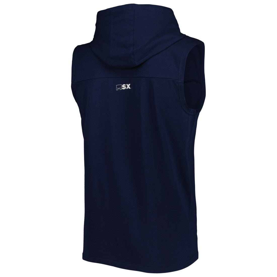 Tennessee Titans MSX by Michael Strahan Relay Sleeveless Pullover Hoodie - Navy - NFL