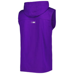 Minnesota Vikings MSX by Michael Strahan Relay Sleeveless Pullover Hoodie - Purple - NFL
