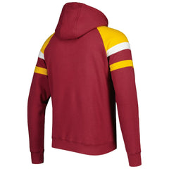 Washington Commanders Starter Draft Fleece Raglan Pullover Hoodie - Burgundy - NFL