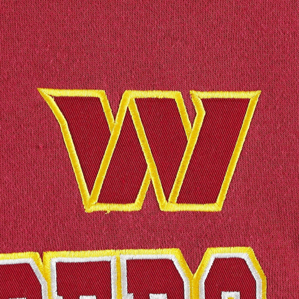 Washington Commanders Starter Draft Fleece Raglan Pullover Hoodie - Burgundy - NFL