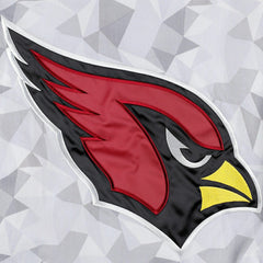 Arizona Cardinals Starter Thursday Night Gridiron Raglan Half-Zip Hooded Jacket - White/Cardinal - NFL