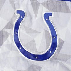 Indianapolis Colts Starter Thursday Night Gridiron Raglan Half-Zip Hooded Jacket - White/Royal - NFL