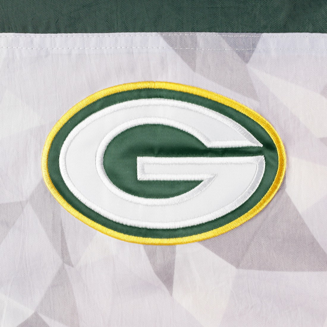 Green Bay Packers Starter Thursday Night Gridiron Raglan Half-Zip Hooded Jacket - White/Green - NFL