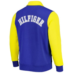 Los Angeles Rams Tommy Hilfiger Aiden Quarter-Zip Sweatshirt - Royal/Gold - NFL
