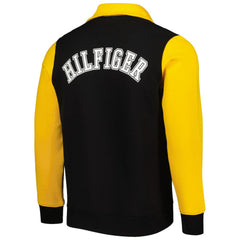 Pittsburgh Steelers Tommy Hilfiger Aiden Quarter-Zip Sweatshirt - Black/Gold - NFL