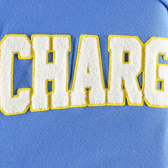 Los Angeles Chargers Tommy Hilfiger Alex Long Sleeve Hoodie T-Shirt - Powder Blue/White - NFL