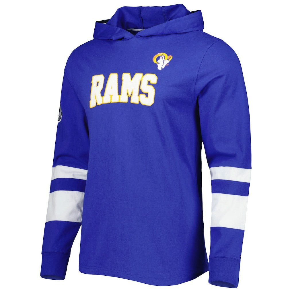 Los Angeles Rams Tommy Hilfiger Alex Long Sleeve Hoodie T-Shirt - Royal/White - NFL