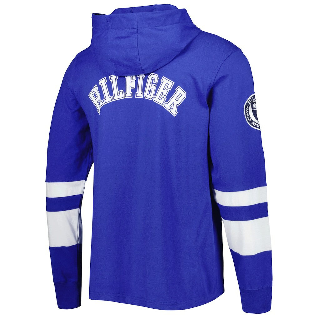 Los Angeles Rams Tommy Hilfiger Alex Long Sleeve Hoodie T-Shirt - Royal/White - NFL