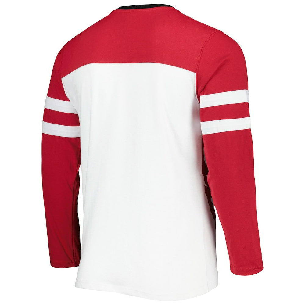 Arizona Cardinals Starter Halftime Long Sleeve T-Shirt - Cardinal/White - NFL