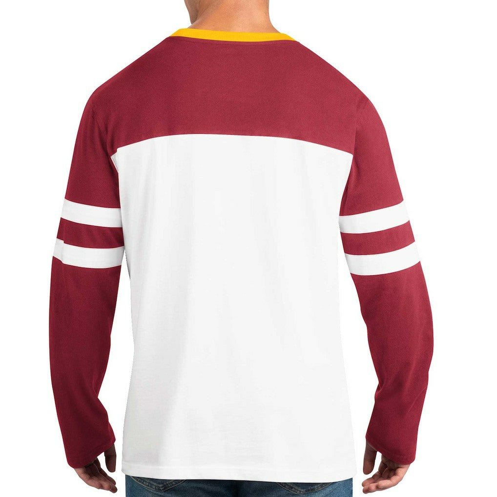 Washington Commanders Starter Halftime Long Sleeve T-Shirt - Burgundy/White - NFL