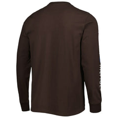 Cleveland Browns Tommy Hilfiger Peter Team Long Sleeve T-Shirt - Brown - NFL