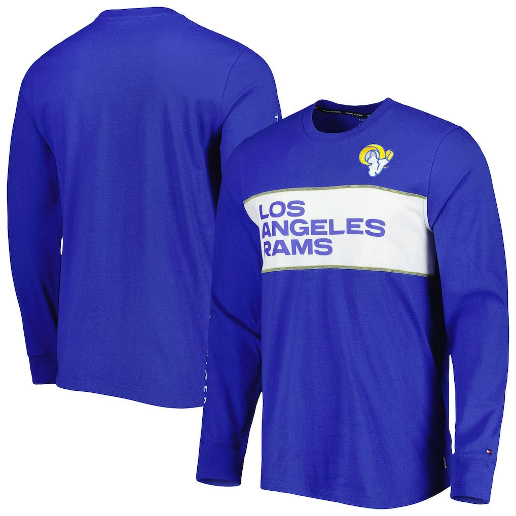 Los Angeles Rams Tommy Hilfiger Peter Team Long Sleeve T-Shirt - Royal - NFL